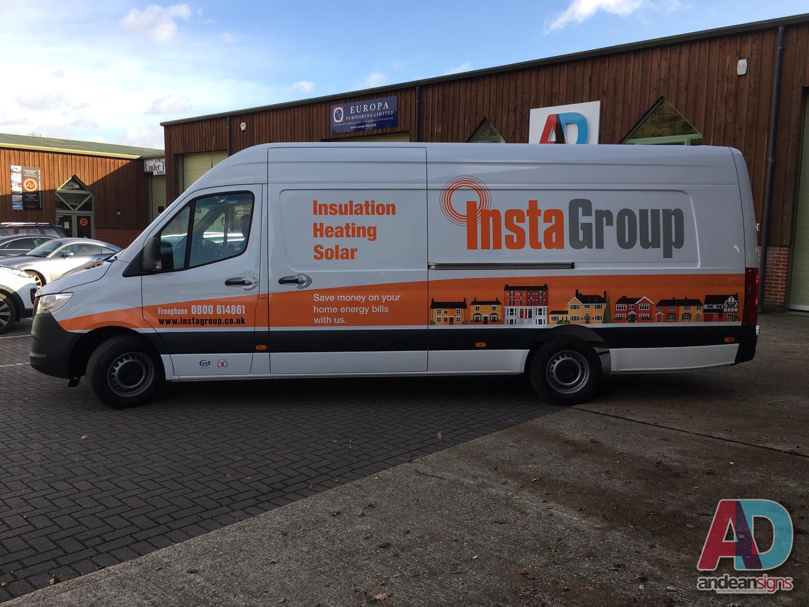 Instagroup - Mercedes Sprinter - Vehicle Graphics, Vehicle Wrapping