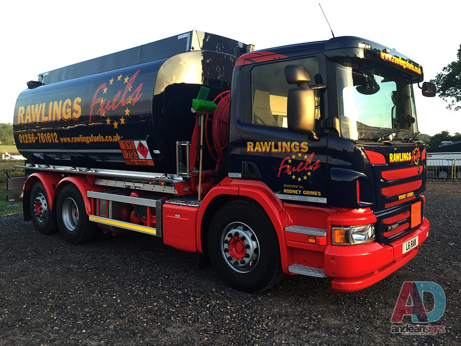 Rawlings Fuels - Scania - Vehicle Graphics