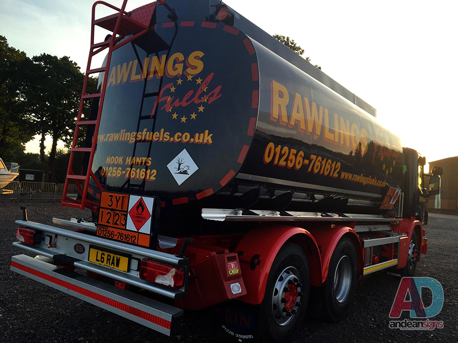 Rawlings Fuels - Scania - Vehicle Graphics