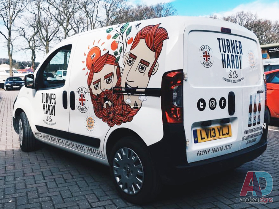 Turner Hardy & Co - Citroen Nemo vehicle graphics